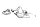 Lydkabelsæt antennekabel lydsystem BMW R 1100 RT 259 0413 96-01