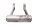 Ammortizzatore, leveraggio, puntone tensionatore, forcellone oscillante, sospensione posteriore KTM 690 Duke A3 12-13