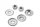 Handlebar riser kit, mounting nuts, spacers KTM 690 Duke A3 12-13