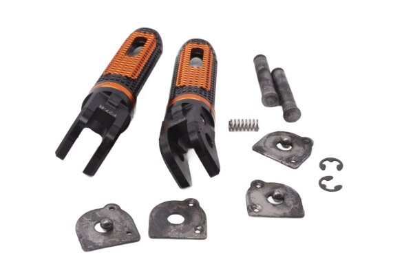 Juego de reposapiés plegables antideslizantes, trasero izquierdo y derecho KTM 690 Duke A3 12-13