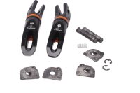 Juego de reposapiés plegables antideslizantes, trasero izquierdo y derecho KTM 690 Duke A3 12-13