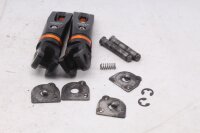 Juego de reposapiés plegables antideslizantes, trasero izquierdo y derecho KTM 690 Duke A3 12-13