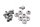 Skruvsats för listverk, aluminiumhylsor, monteringssats KTM 690 Duke A3 12-13