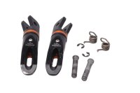 Par de reposapiés, delantero izquierdo y derecho, RAXIMO KBA91992 KTM 690 Duke A3 12-13