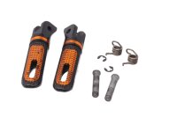 Par de reposapiés, delantero izquierdo y derecho, RAXIMO KBA91992 KTM 690 Duke A3 12-13