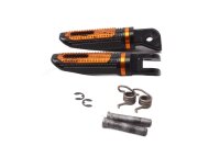 Par de reposapiés, delantero izquierdo y derecho, RAXIMO KBA91992 KTM 690 Duke A3 12-13