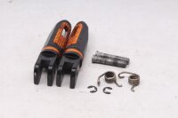 Par de reposapiés, delantero izquierdo y derecho, RAXIMO KBA91992 KTM 690 Duke A3 12-13