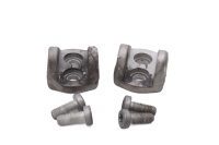Soportes para reposapiés delanteros izquierdo y derecho KTM 690 Duke A3 12-13