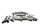 Engine mounting screw set BMW K 1200 S K12S K40 04-08