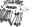 Engine mounting screw set BMW K 1200 S K12S K40 04-08