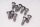 Brake disc screw set, hexagonal countersunk head, brake Honda NC 750 S RC88 16-20
