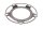 Anello sensore ABS, sensore freno posteriore, sensore velocità Honda NC 750 S RC88 16-20