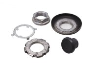 Steering head bearing set (top), headset, triple clamp...