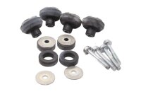 Fuel tank rubber mount set, tank mounting Honda NC 750 S...