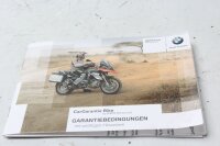 Garantibetingelser, manual, betjeningsvejledning BMW K...