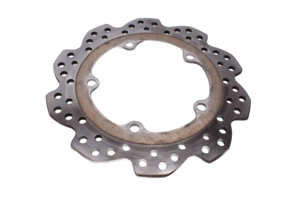 Rear brake disc, drilled, wave design, round, 5 holes Honda NC 750 S RC88 16-20