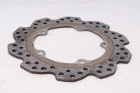 Rear brake disc, drilled, wave design, round, 5 holes Honda NC 750 S RC88 16-20