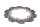 Rear brake disc, drilled, wave design, round, 5 holes Honda NC 750 S RC88 16-20