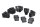 Set di gomme porta pignone, ammortizzatore in gomma ruota posteriore Honda NC 750 S RC88 16-20