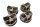 Set pistone (quattro pezzi), fasce elastiche, cilindro BMW K 1200 S K12S K40 04-08