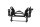 Rear seat bracket, mounting bracket, seat attachment Honda NC 750 S RC88 16-20