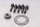Juego de tornillos de llanta, montaje de rueda trasera BMW K 1100 RS K589 0522 92-96