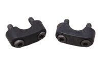 Handlebar clamp, upper fork bridge, retaining clamps BMW...