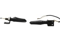Par de intermitentes traseros LED con carcasa de lente transparente Hyosung GT 650 R GT650R 05-08