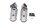 takamatkustajan jalkatuet vasen oikea BMW R 1150 R Rockster 0308 R21 03-05