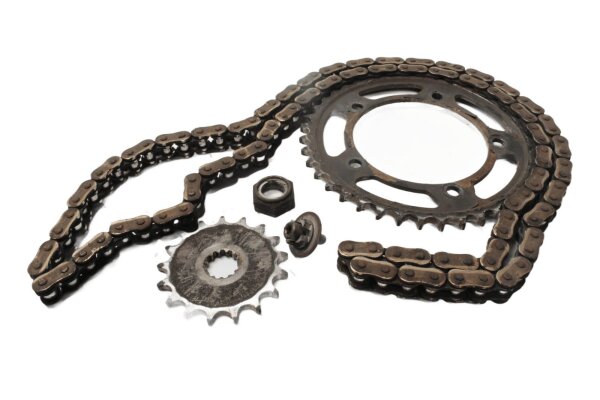 Kettenkit Antrieb Kette Ritzel Kettenrad Suzuki DL 1000 V-Strom WVBS 02-12