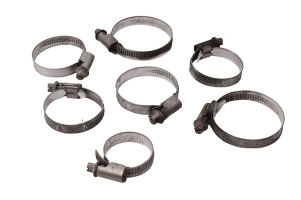 Hose clamp set, clamping clamps, tension band set BMW K 1100 RS K589 0522 92-96