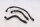 Brake line set, hydraulic hose, front left BMW K 1100 RS K589 0522 92-96