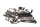 Motorskruesæt, skruer, monteringsplader, motorer Honda NC 750 S RC88 16-20