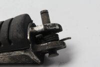 Poggiapiedi anteriore sinistro lato guida, pedaliera in gomma Suzuki DL 1000 V-Strom WVBS 02-12