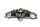 Upper fork bridge, bridge bracket, handlebar mount Suzuki DL 1000 V-Strom WVBS 02-12