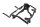 Front mask, headlight bracket, antlers Suzuki DL 1000 V-Strom WVBS 02-12