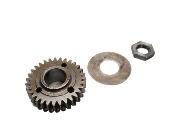 engrenage de boîte de vitesses, arbre intermédiaire, écrou de blocage Suzuki DL 1000 V-Strom WVBS 02-12
