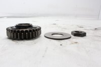 engrenage de boîte de vitesses, arbre intermédiaire, écrou de blocage Suzuki DL 1000 V-Strom WVBS 02-12