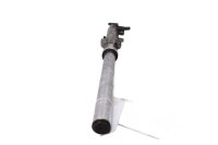 Left fork leg, shock absorber, axle mount, brake bracket...