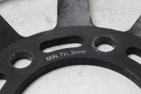 Front brake disc, waveform, floating, drilled Hyosung GT 650 R GT650R 05-08