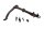 Centerstøtte komplet fjederboltmontering BMW K 1100 RS K589 0522 92-96