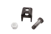 Rear left footrest bracket, mounting plate, screw BMW K...