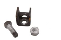 Rear left footrest bracket, mounting plate, screw BMW K...