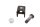 Rear left footrest bracket, mounting plate, screw BMW K 1100 RS K589 0522 92-96