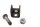 Rear left footrest bracket, mounting plate, screw BMW K 1100 RS K589 0522 92-96