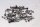 Moottorin ruuvisarja M6 M8 kuusiokoloruuvi BMW R 1150 R Rockster 0308 R21 03-05