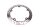 Disco de freno trasero, perforado 4,6 mm BMW R 1150 R Rockster 0308 R21 03-05