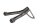 Steunplaat voor voetsteunbeugel linksachter Suzuki GSF 1200 S Bandit WVA9 01-05