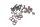 Discos de freno, juego de tornillos, espaciadores BMW R 1150 R Rockster 0308 R21 03-05