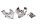 Set completo di ingranaggi di trasmissione della pompa dellolio BMW R 1150 R Rockster 0308 R21 03-05